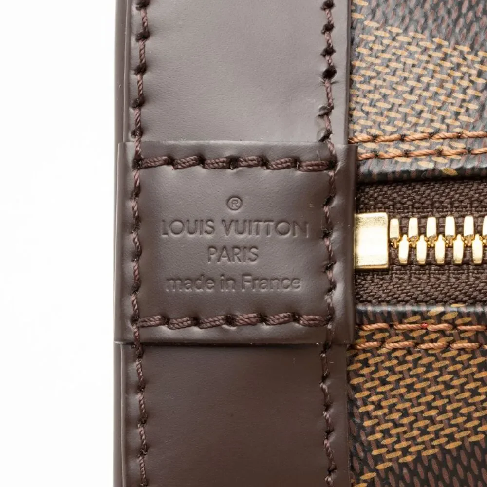 Louis Vuitton Damier Ebene Alma BB Satchel
